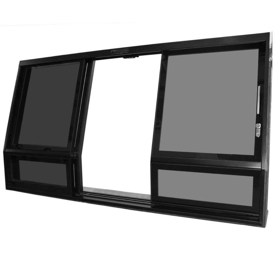 Porta automatica aperta