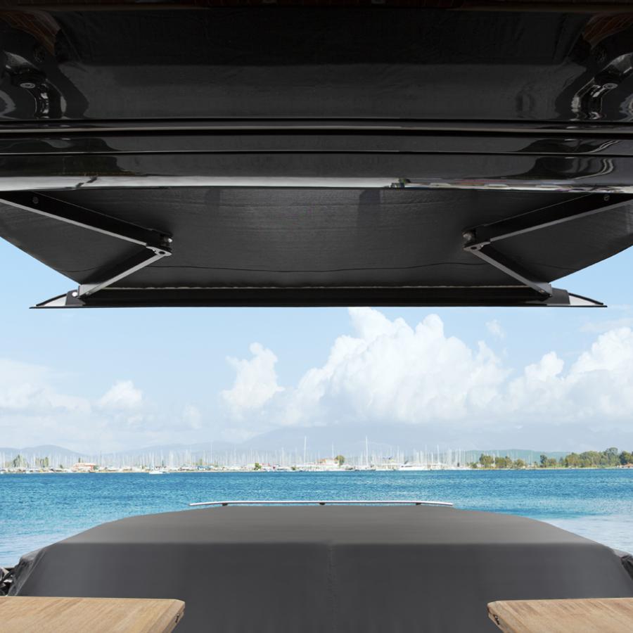 besenzoni tenda parasole a bracci pieghevoli