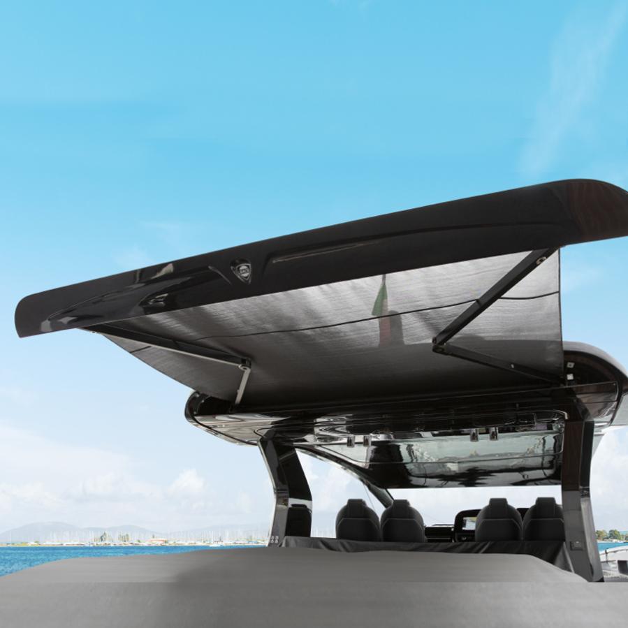 besenzoni tenda parasole a bracci pieghevoli