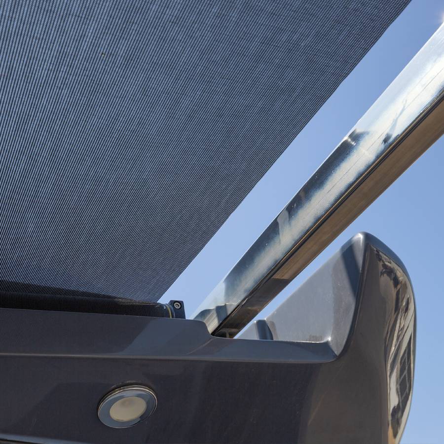 besenzoni dettaglio meccanismo tenda parasole