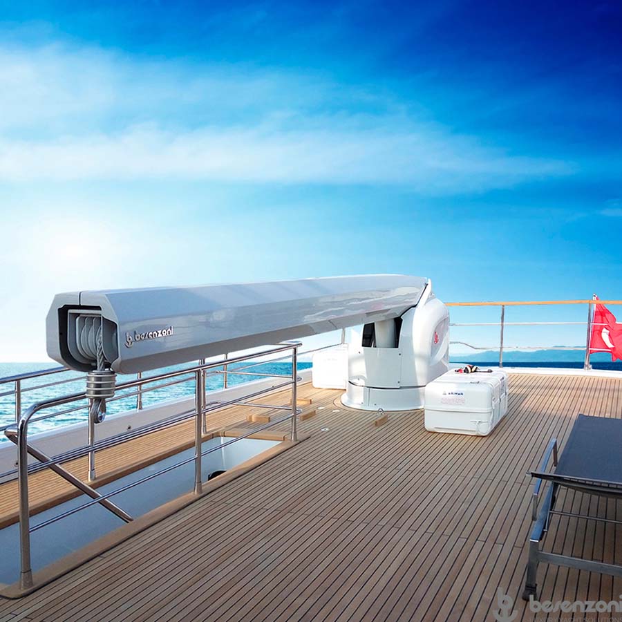 Gru idraulica telescopica ad elevata capacità di carico