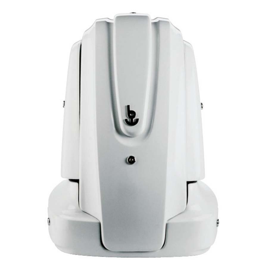 Gru idraulica telescopica a scomparsa super compatta idonea per installazione a poppa tutta chiusa