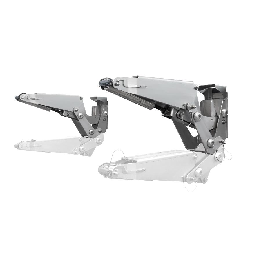 Tender lift elettrico in acciaio AISI 304