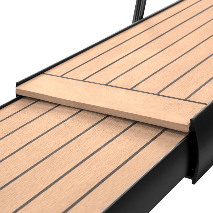 Dettaglio dellincasso della passerella PI 461 Miss 