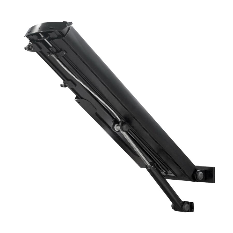 Vista del meccanismo posteriore della passerella