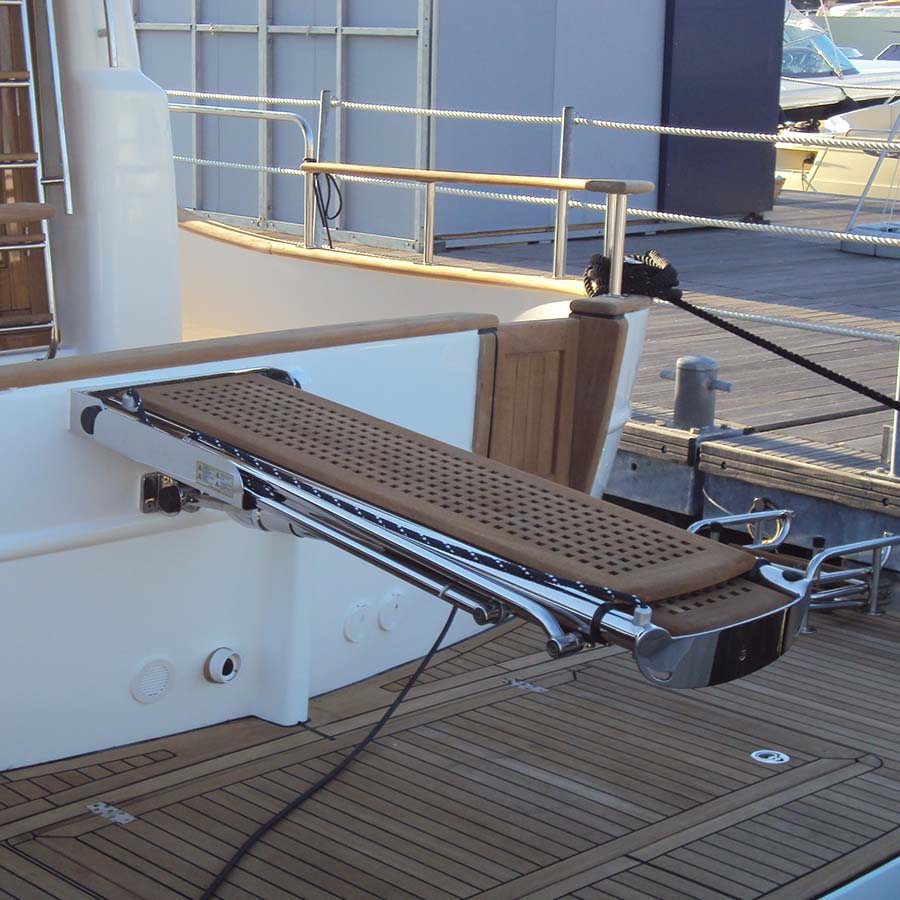 Besenzoni passerella idraulica esterna PI369 smart chiusa