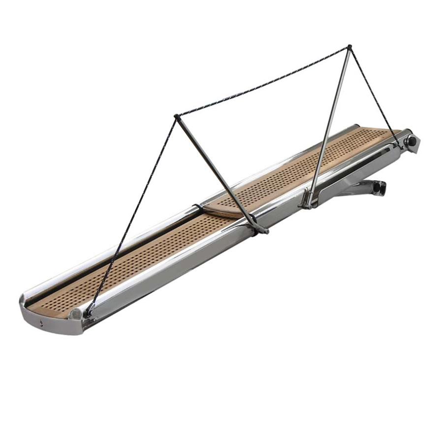 Besenzoni passerella idraulica esterna PI 482 BIG SPRINT acciaio lucido