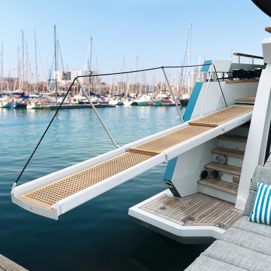 passerella besenzoni pi 395 per yacht e imabrcazioni