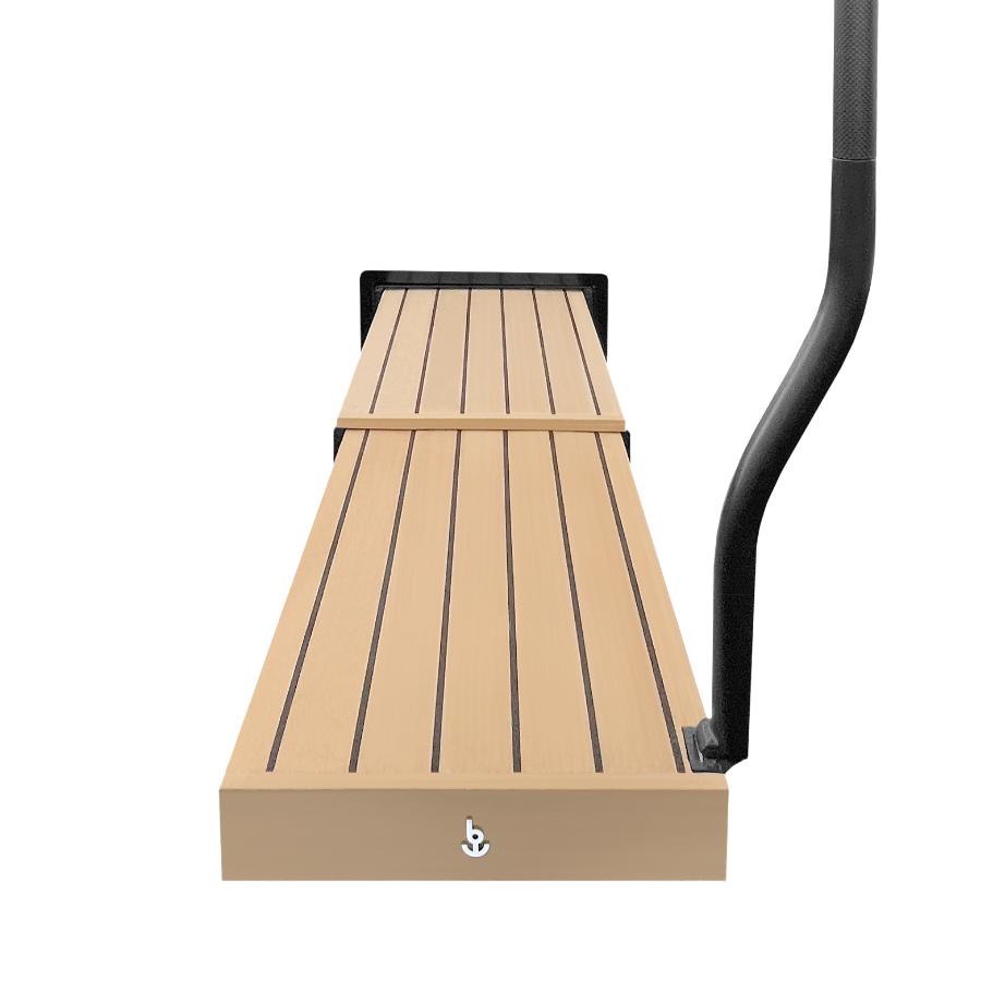 pedana elttrica per barche con poco spazio a poppa e motori fuoribordo