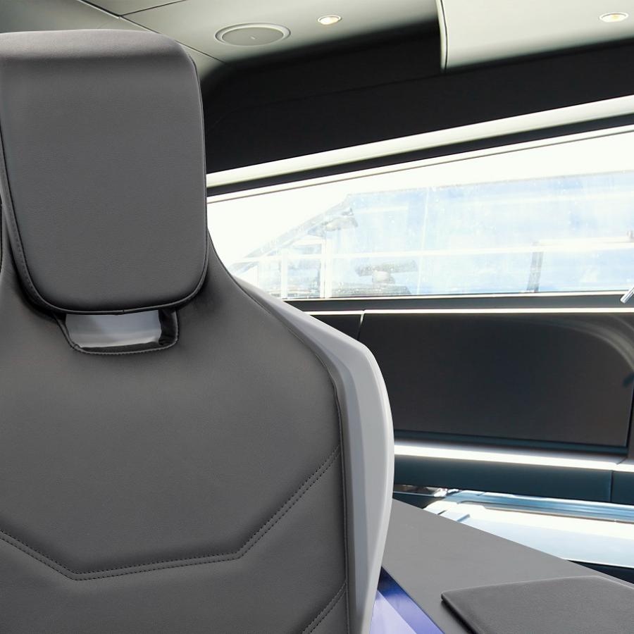 Dettaglio poggiatesta P 400 matrix