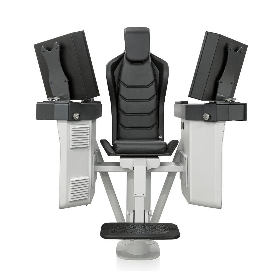 Poltrona P 400 matrix con postazione comando integrata 