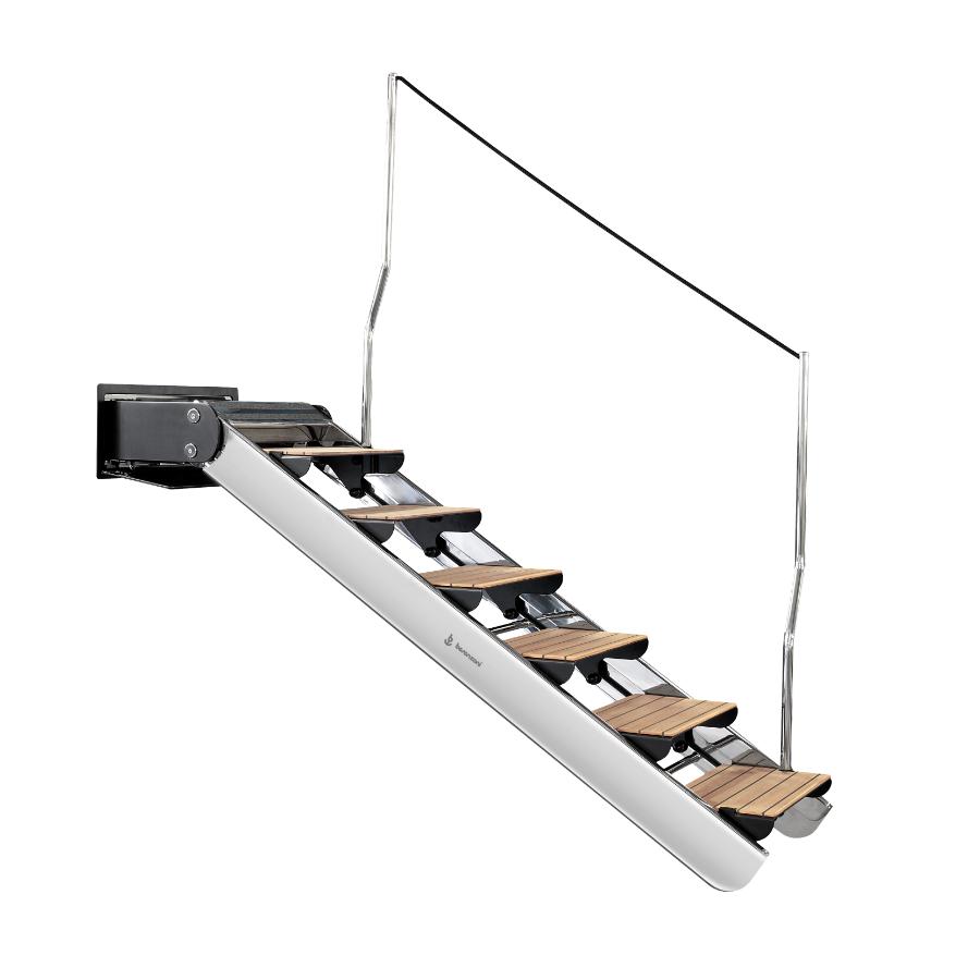 Vista laterale della SP 607