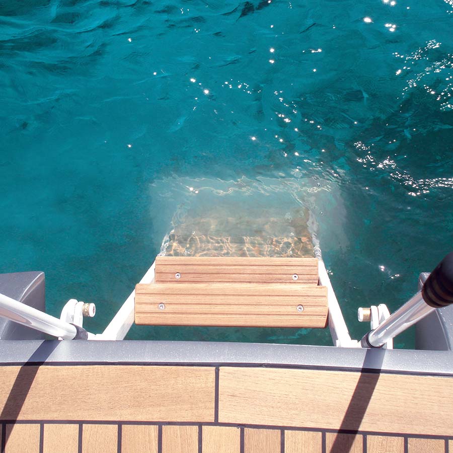 besenzoni scala bagno si 401 struttura in acciaio inox verniciato o lucidato a specchio