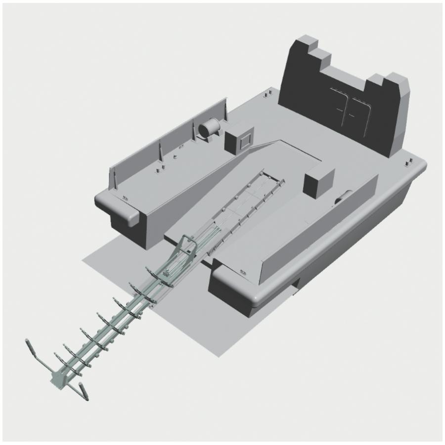 slitta per alaggio tender